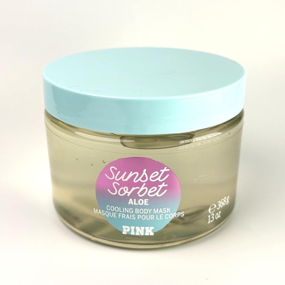 Victoria's Secret Sunset Sorbet Aloe Cooling Body Mask 13 Fl Oz New